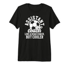 Soccer Assistant Coach Definition Soccer T-Shirt - Unique Graphic Unisex