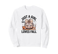 Coquette Bow Sports Fall Pumpkin Sweatshirt - Novelty Apparel Men Women