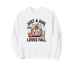 Coquette Bow Sports Fall Pumpkin Sweatshirt - Novelty Apparel Men Women