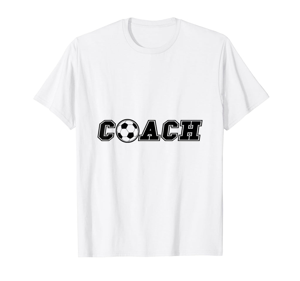 Soccer Ball Coach End Season Team Gift T-Shirt - Graphic Print Men Women