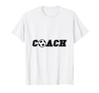 Soccer Ball Coach End Season Team Gift T-Shirt - Graphic Print Men Women