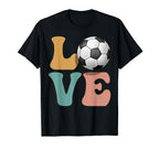 Soccer Player Love T-Shirt - Unique Graphic Unisex