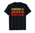 Soccer Player Or Fan I Love Soccer T-Shirt - Minimalist Print for Adults
