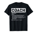 Coach Definition Football Gridiron T-Shirt - Trendy Graphic Men Women