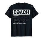 Coach Definition Football Gridiron T-Shirt - Trendy Graphic Men Women
