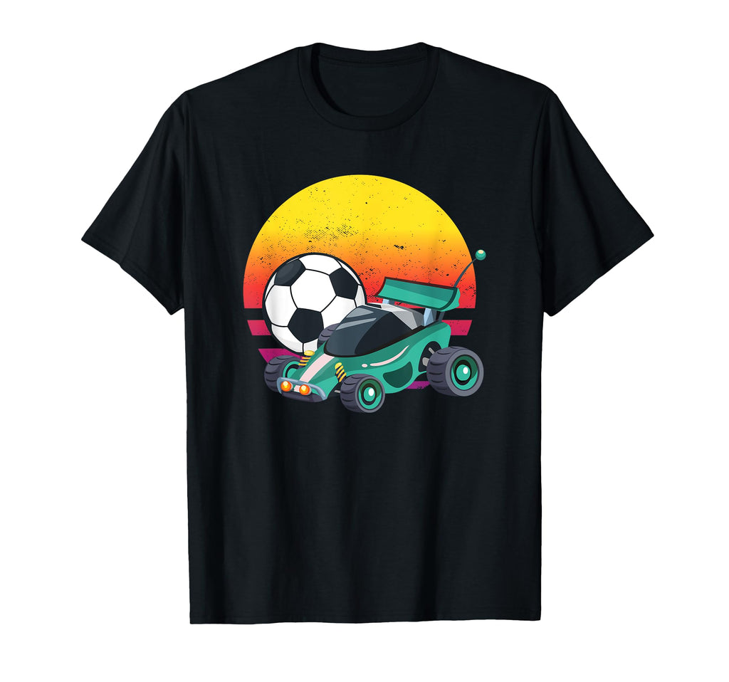 Rocket Rc Soccer Car League T-Shirt - Fun Novelty Design Men Women