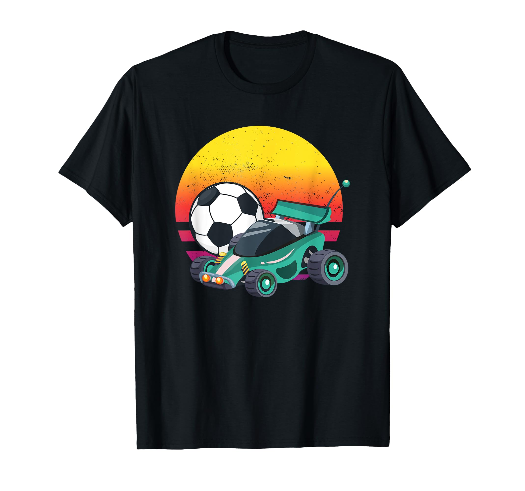 Rocket Rc Soccer Car League T-Shirt - Fun Novelty Design Men Women