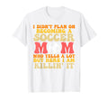 I Didnt Plan Becoming Soccer Mom Soccer T-Shirt - Unique Graphic Men Women
