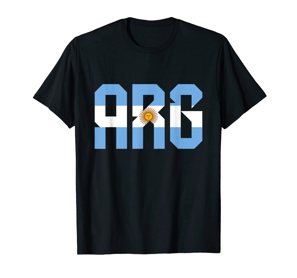 Argentina Argentinian National Flag T-Shirt - Minimalist Print for Adults