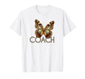 Butterfly Coach Transformation T-Shirt - Casual Everyday Wear Men Women