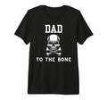 Rock And Roll Dad To Bone Awesome T-Shirt - Aesthetic Graphic Unisex