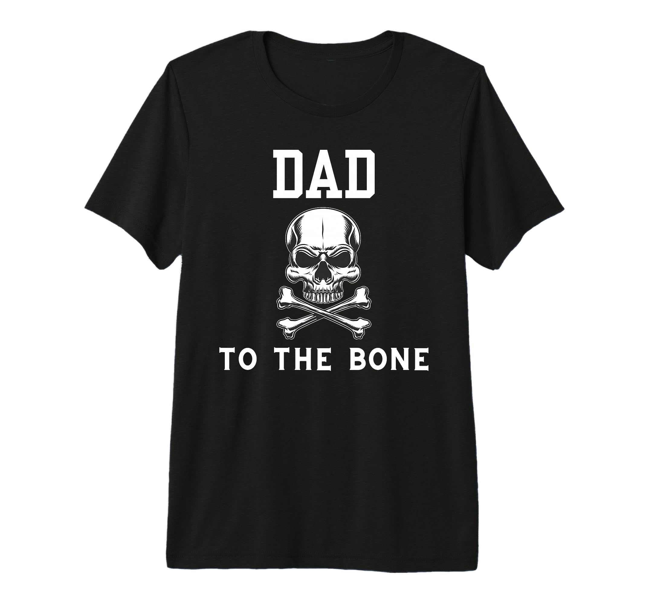 Rock And Roll Dad To Bone Awesome T-Shirt - Aesthetic Graphic Unisex