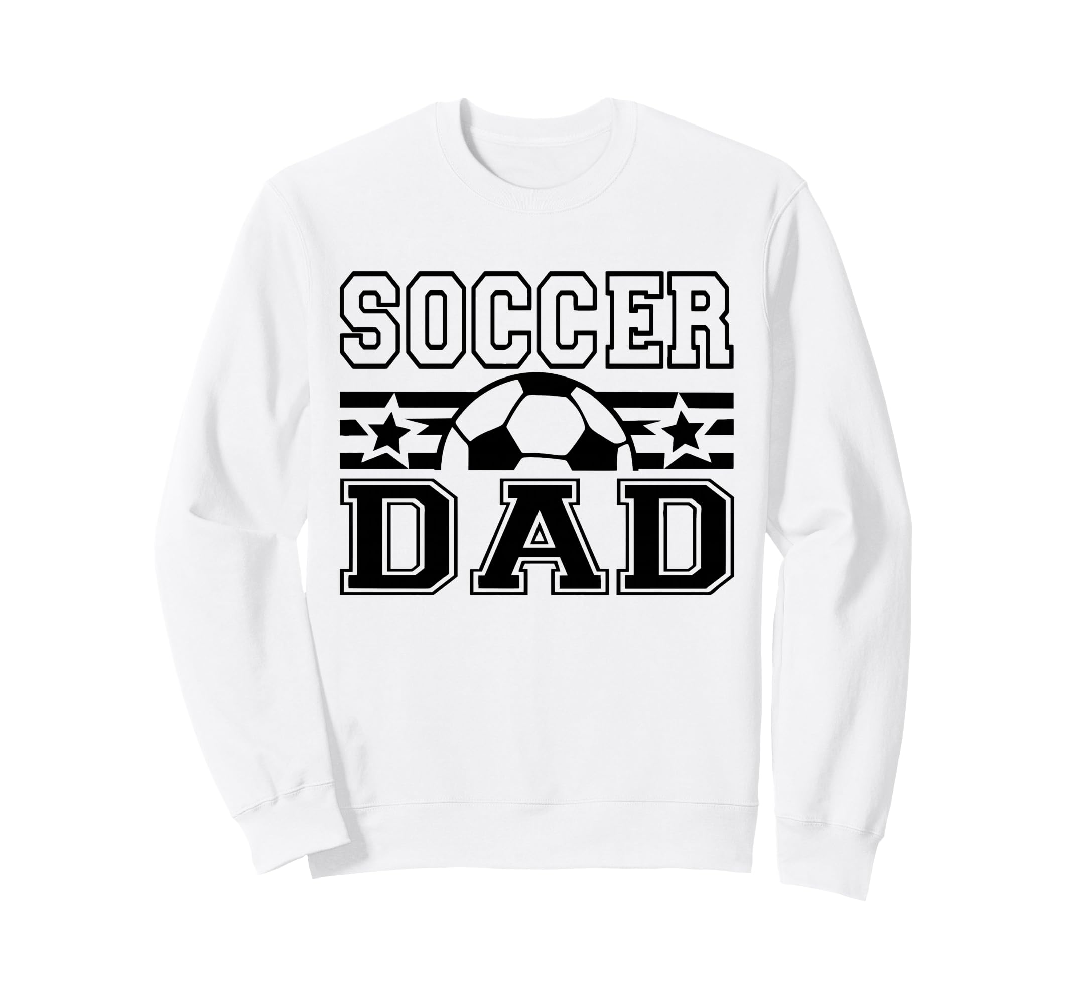 Soccer Dad Funny Football Coach Sweatshirt - Trendy Graphic Men Women