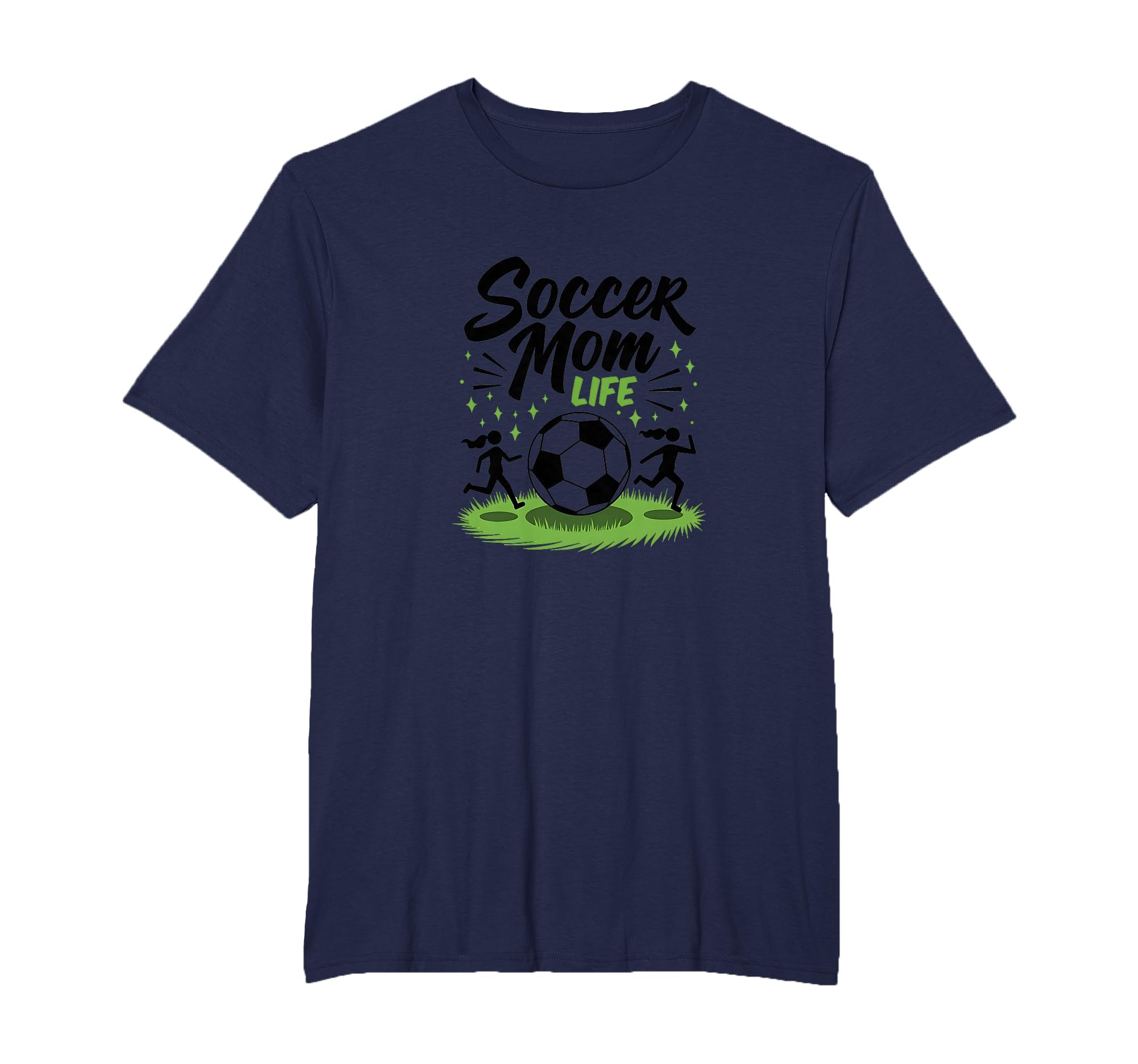 Soccer Mom Life Proud Parent Team Sweatshirt - Graphic Print Men Women