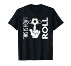 This Is How I Roll Soccer Ball Rolling T-Shirt - Streetwear Style Unisex