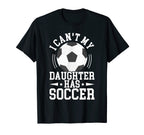 Mens Soccer Dad And Mom Outfit Soccer T-Shirt - Custom Art Print Unisex
