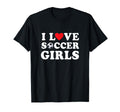 I Love Soccer Gift T-Shirt - Custom Art Print Men Women