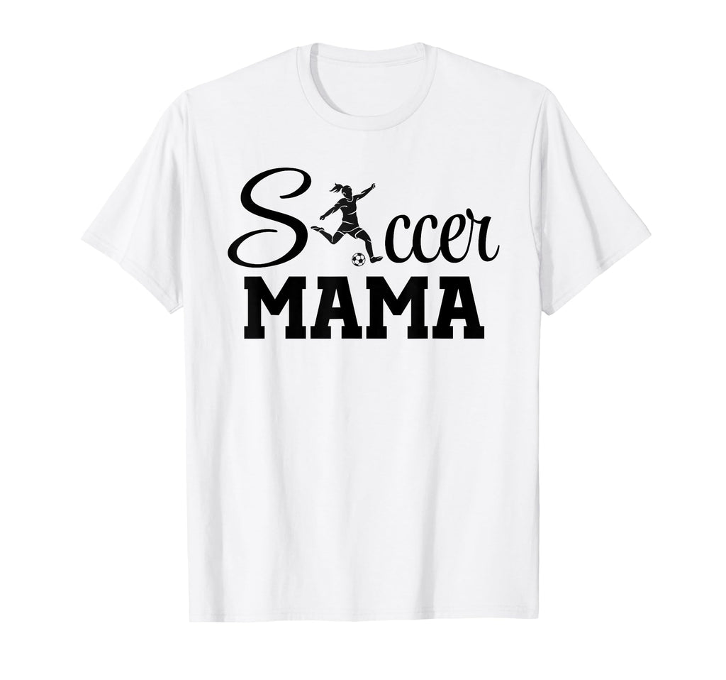 Soccer Mama Player Grandmother Football T-Shirt - Minimalist Print Unisex