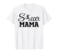 Soccer Mama Player Grandmother Football T-Shirt - Minimalist Print Unisex