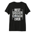 Coaching Soccer Dad Coach Soccer T-Shirt - Casual Everyday Wear for Adults