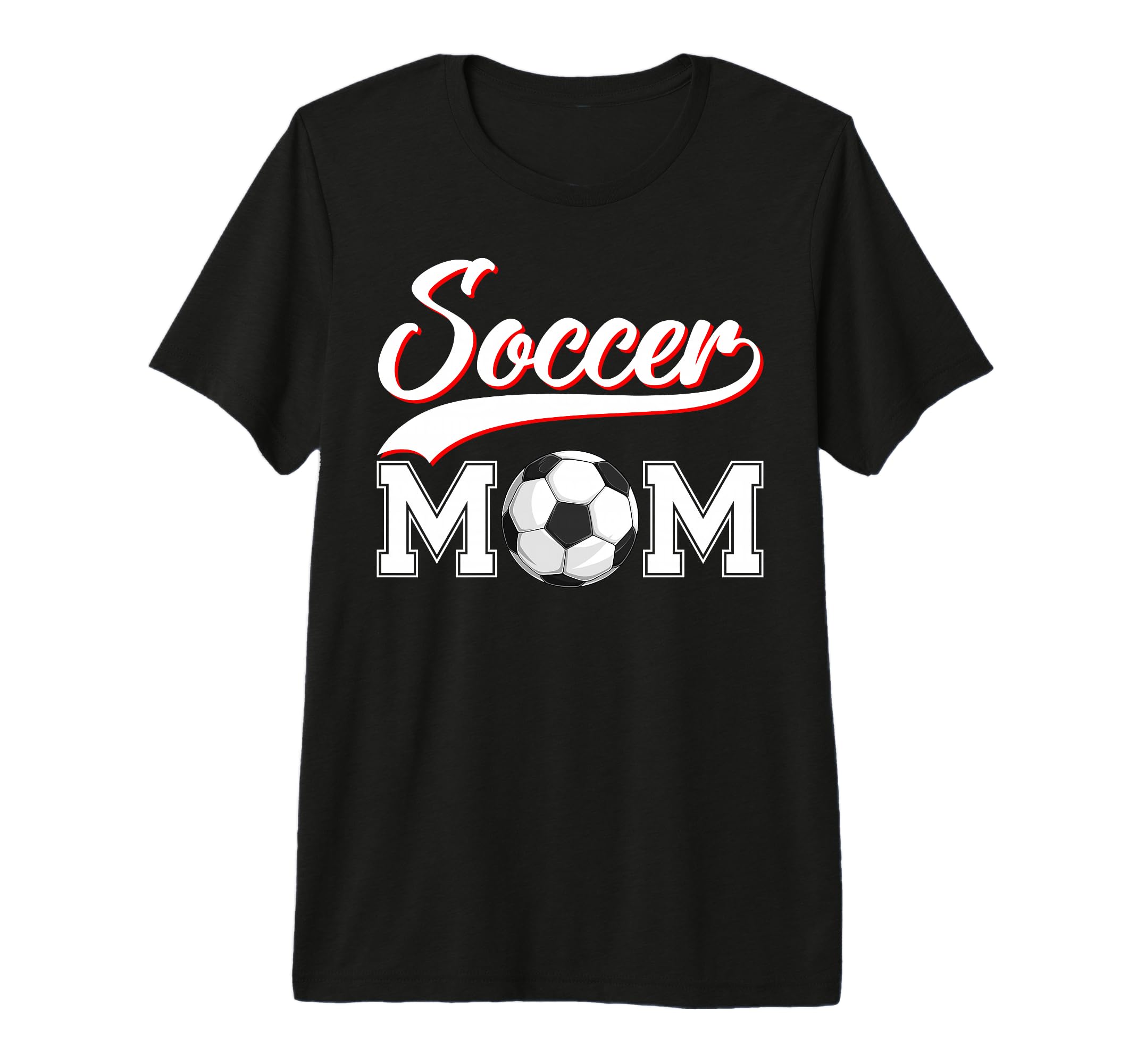 Funny Soccer Mom Soccer Mama Happy T-Shirt - Unique Graphic for Adults