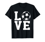 Love Soccer I Love Soccer Sport T-Shirt - Streetwear Style Men Women