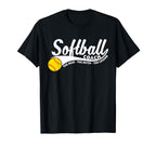 Softball Coach Myth Legend T-Shirt - Graphic Print Men Women