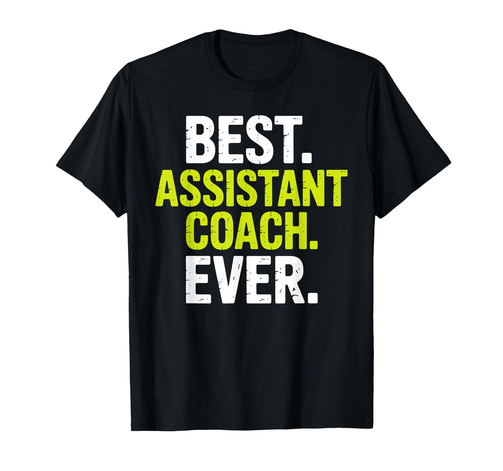 Funny Assistant Coach Assistant Coach T-Shirt - Minimalist Print for Adults
