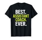 Funny Assistant Coach Assistant Coach T-Shirt - Minimalist Print for Adults