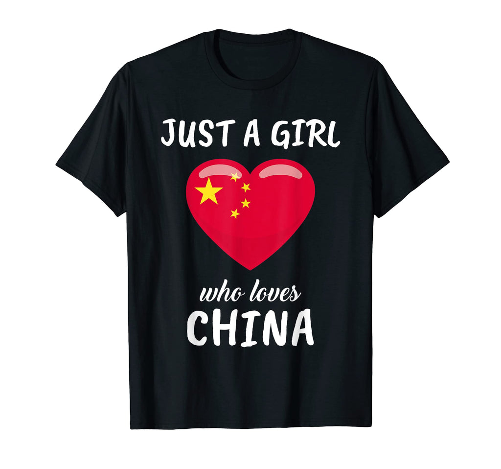 Just Who Loves China Travel Soccer T-Shirt - Novelty Apparel Men Women
