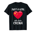 Just Who Loves China Travel Soccer T-Shirt - Novelty Apparel Men Women