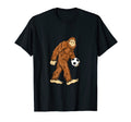Bigfoot Funny I Believe Loves Soccer T-Shirt - Streetwear Style Unisex