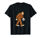 Bigfoot Funny I Believe Loves Soccer T-Shirt - Streetwear Style Unisex
