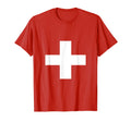 Switzerland 2021 Flag Love Soccer Swiss T-Shirt - Graphic Print Unisex