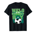 Welo Birthday Soccer Group Family T-Shirt - Fun Novelty Design Unisex