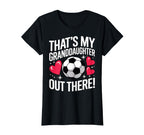 Soccer Grandma Thats My Granddaughter T-Shirt - Trendy Graphic Men Women