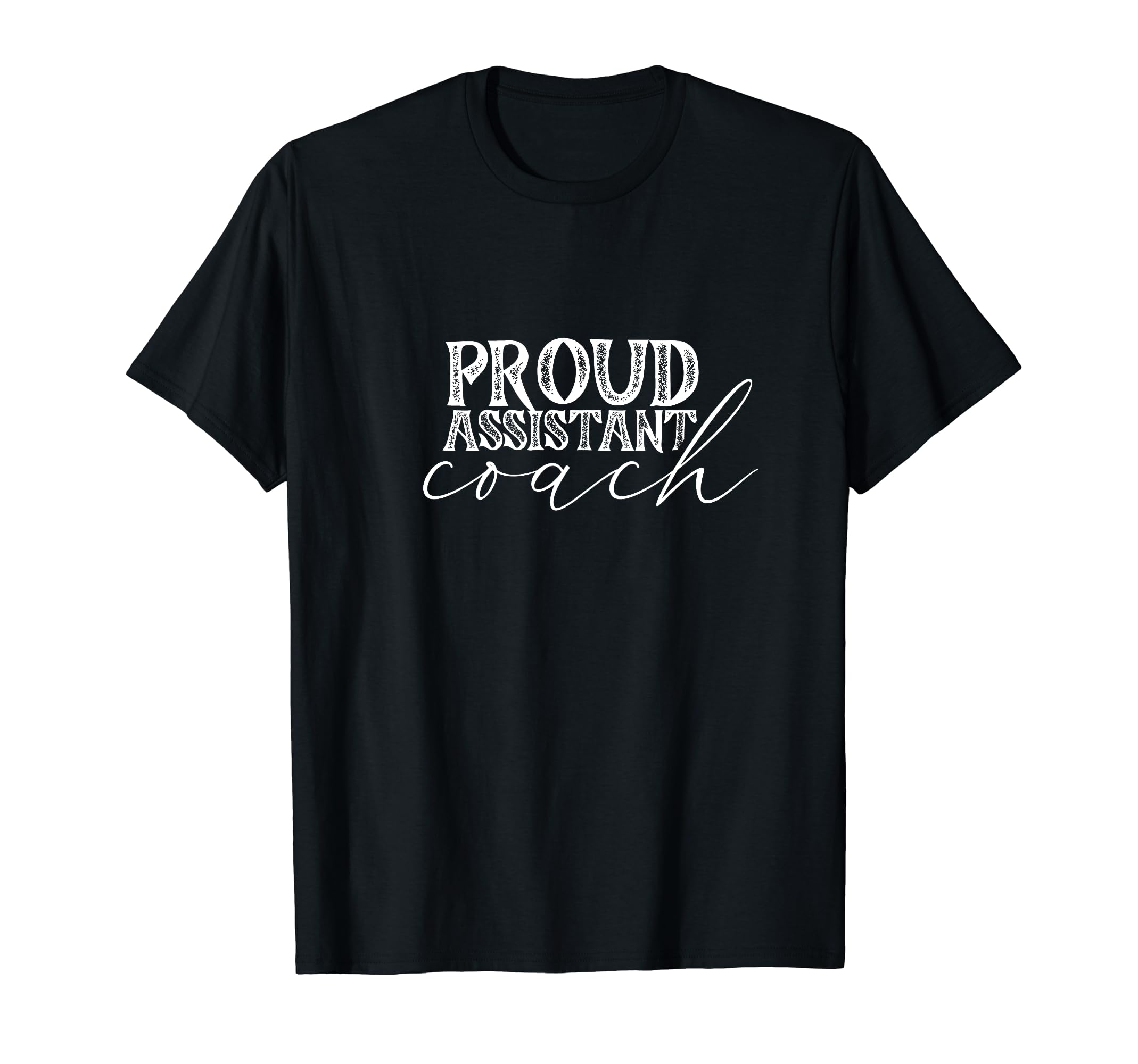 Proud Assistant Coach Co Trainer T-Shirt - Casual Everyday Wear for Adults