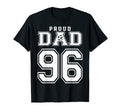 Number 96 Custom Proud Soccer Futbol T-Shirt - Streetwear Style Men Women