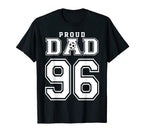 Number 96 Custom Proud Soccer Futbol T-Shirt - Streetwear Style Men Women