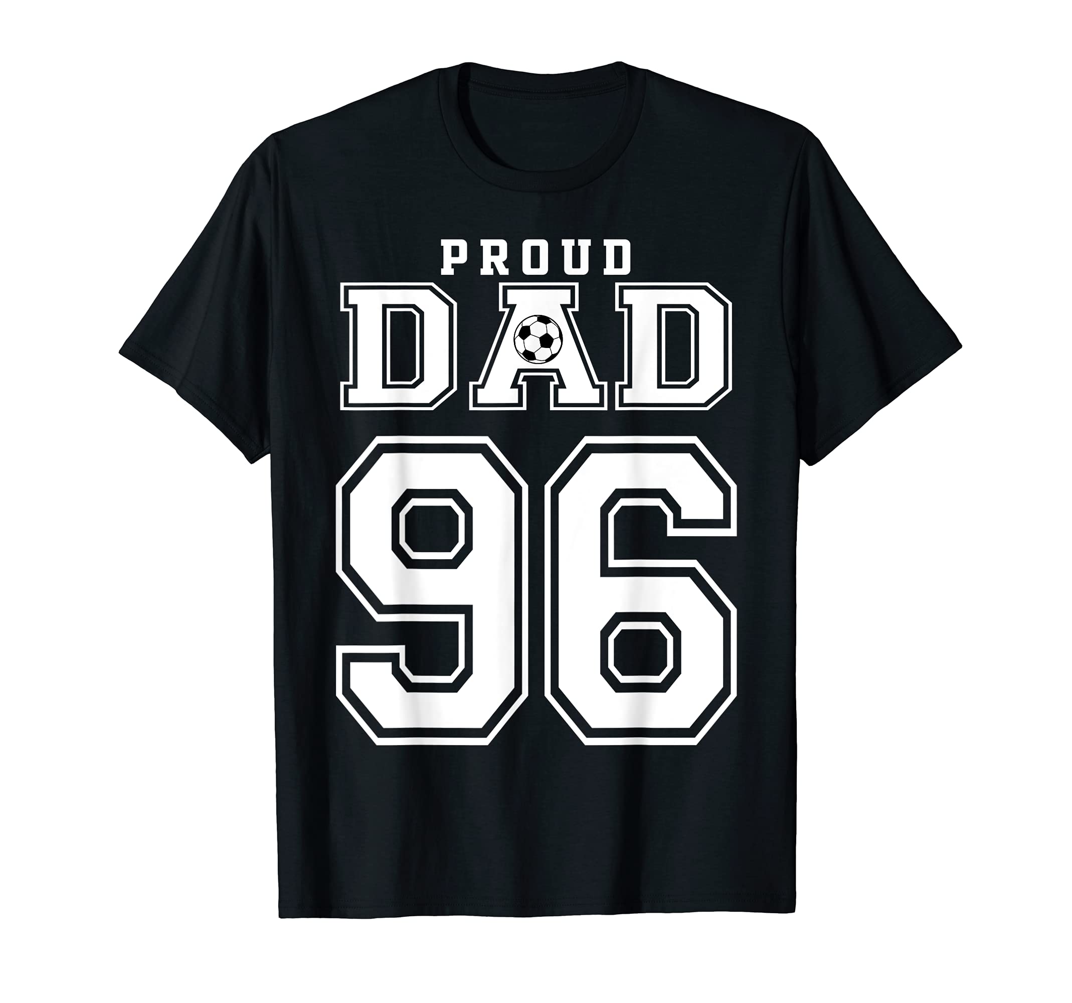 Number 96 Custom Proud Soccer Futbol T-Shirt - Streetwear Style Men Women