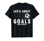 Soccer Soccer Lovers Player Football T-Shirt - Novelty Apparel Men Women