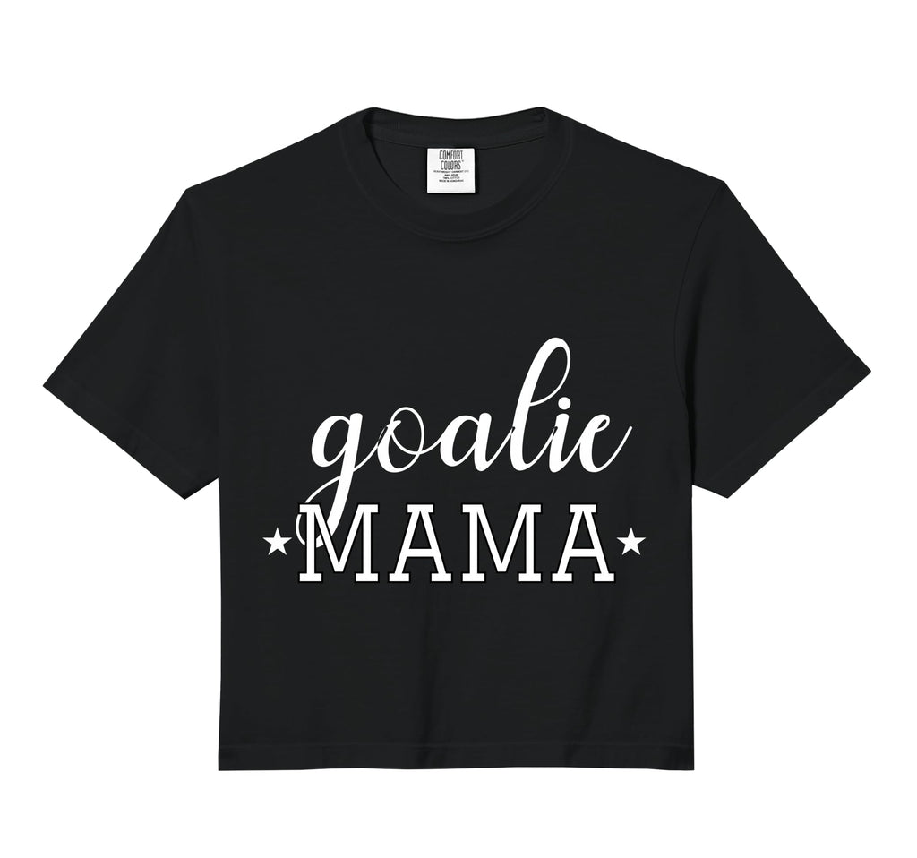 Goalie Mama Moms Soccer Hockey Goalies Hoodie - Custom Art Print Unisex