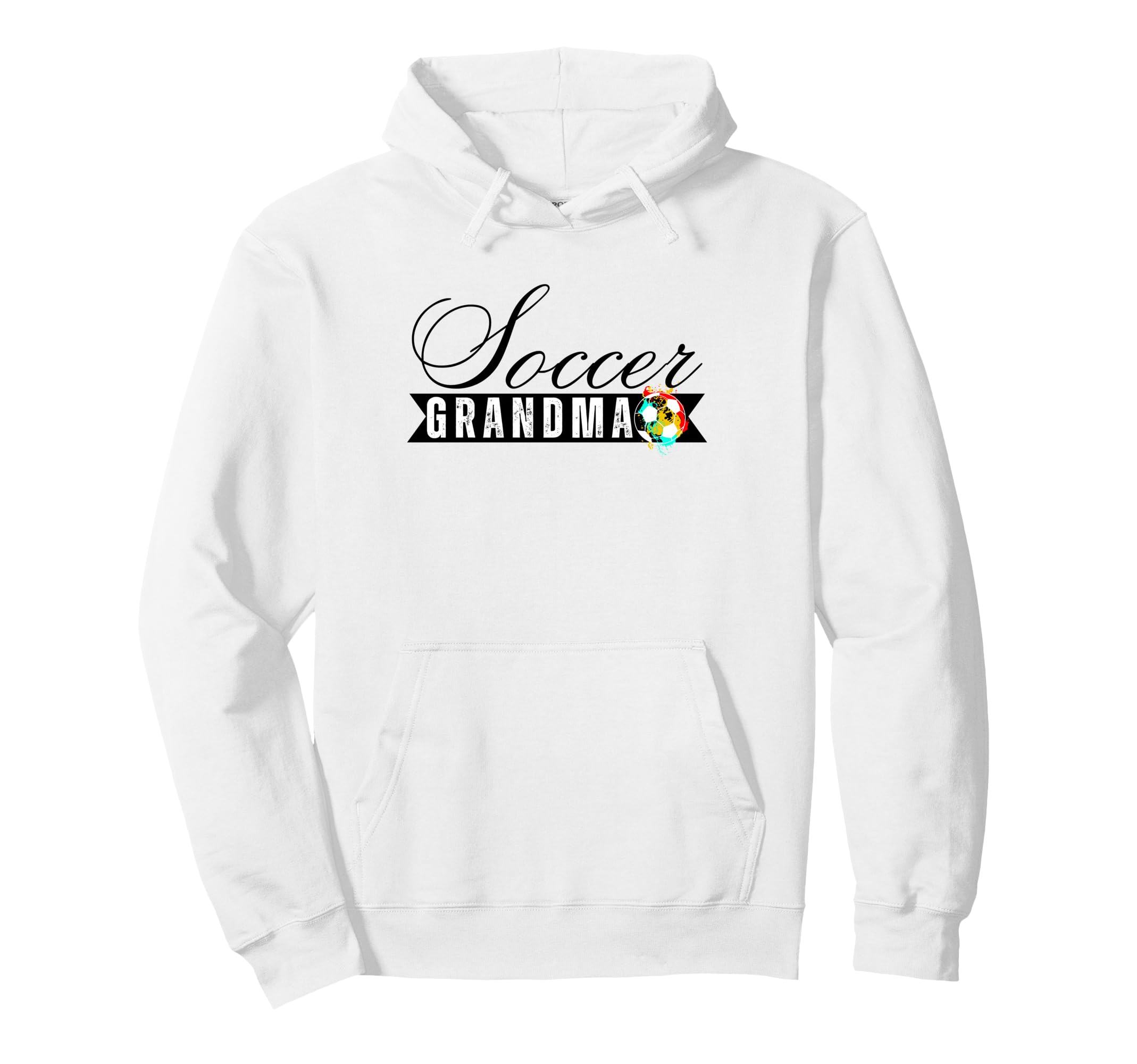 Funny Grandma Proud Soccer Lover Nana Hoodie - Trendy Graphic Men Women
