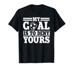 Goalie Soccer Player Goalkeeper Sport T-Shirt - Trendy Graphic for Adults