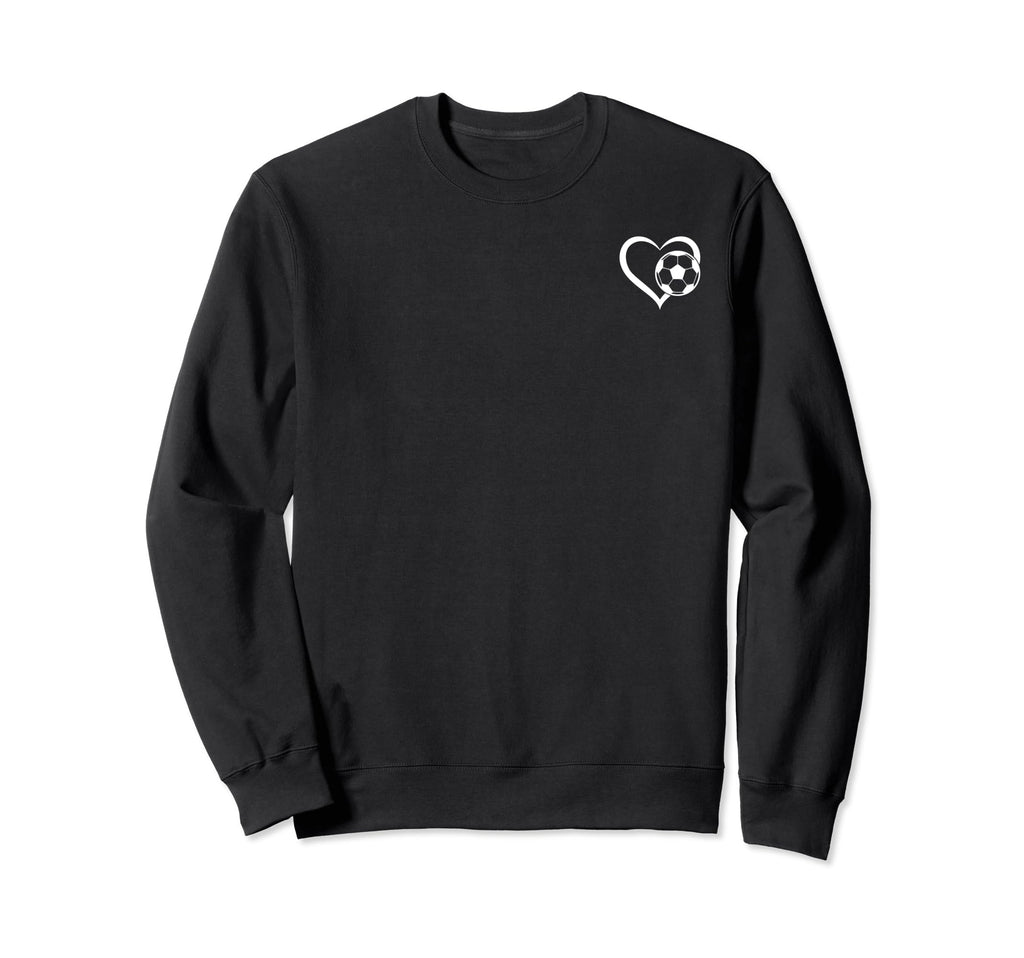 Soccer Player Soccer Heart Soccer Sweatshirt - Trendy Graphic Men Women