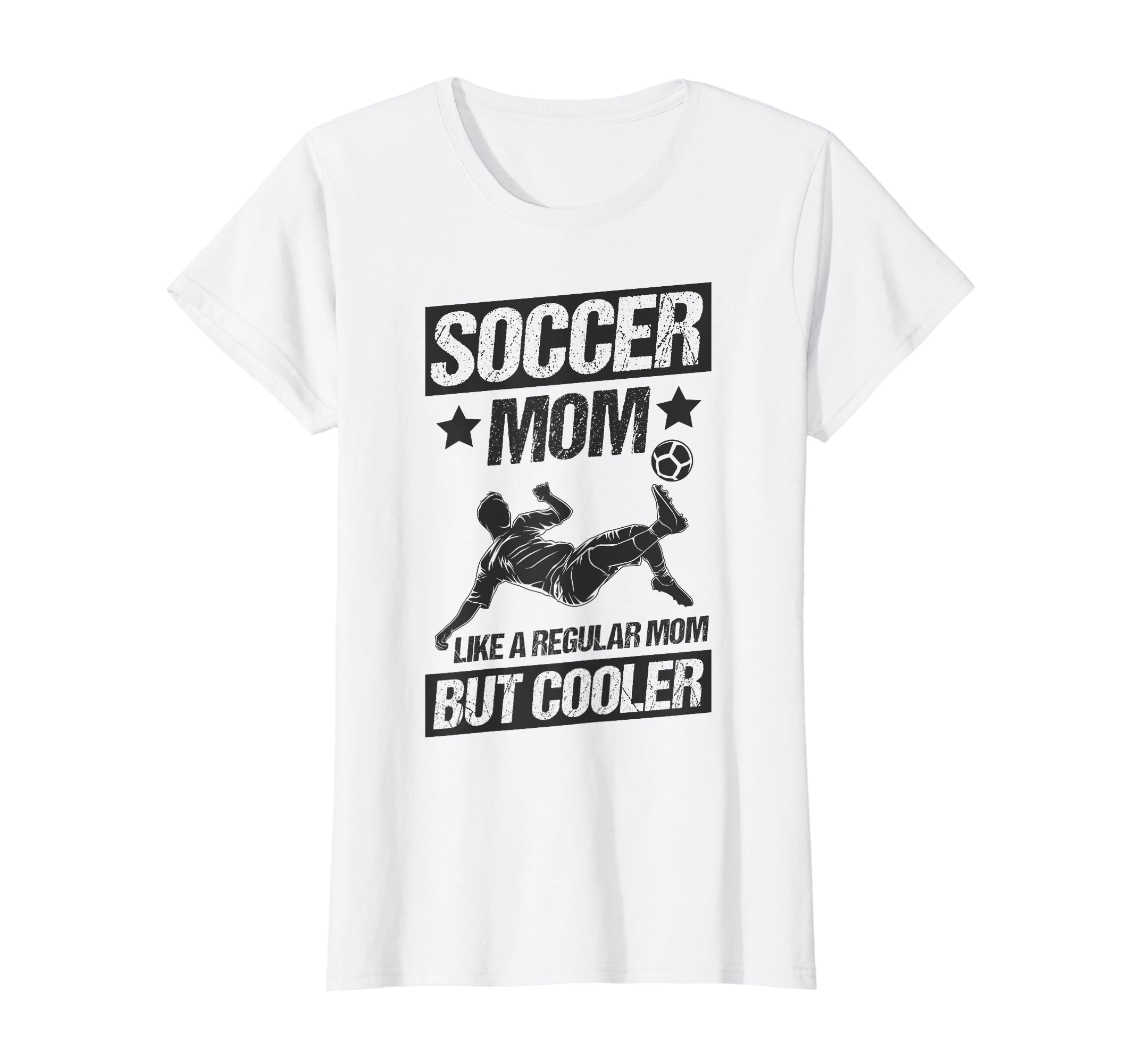 Soccer Mom Like Regular Mom But Cooler T-Shirt - Graphic Print Unisex