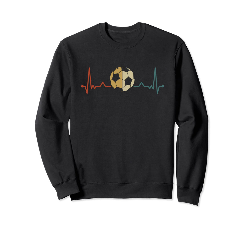 Soccer Heartbeat Soccer Player Sweatshirt - Graphic Print Men Women