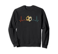 Soccer Heartbeat Soccer Player Sweatshirt - Graphic Print Men Women