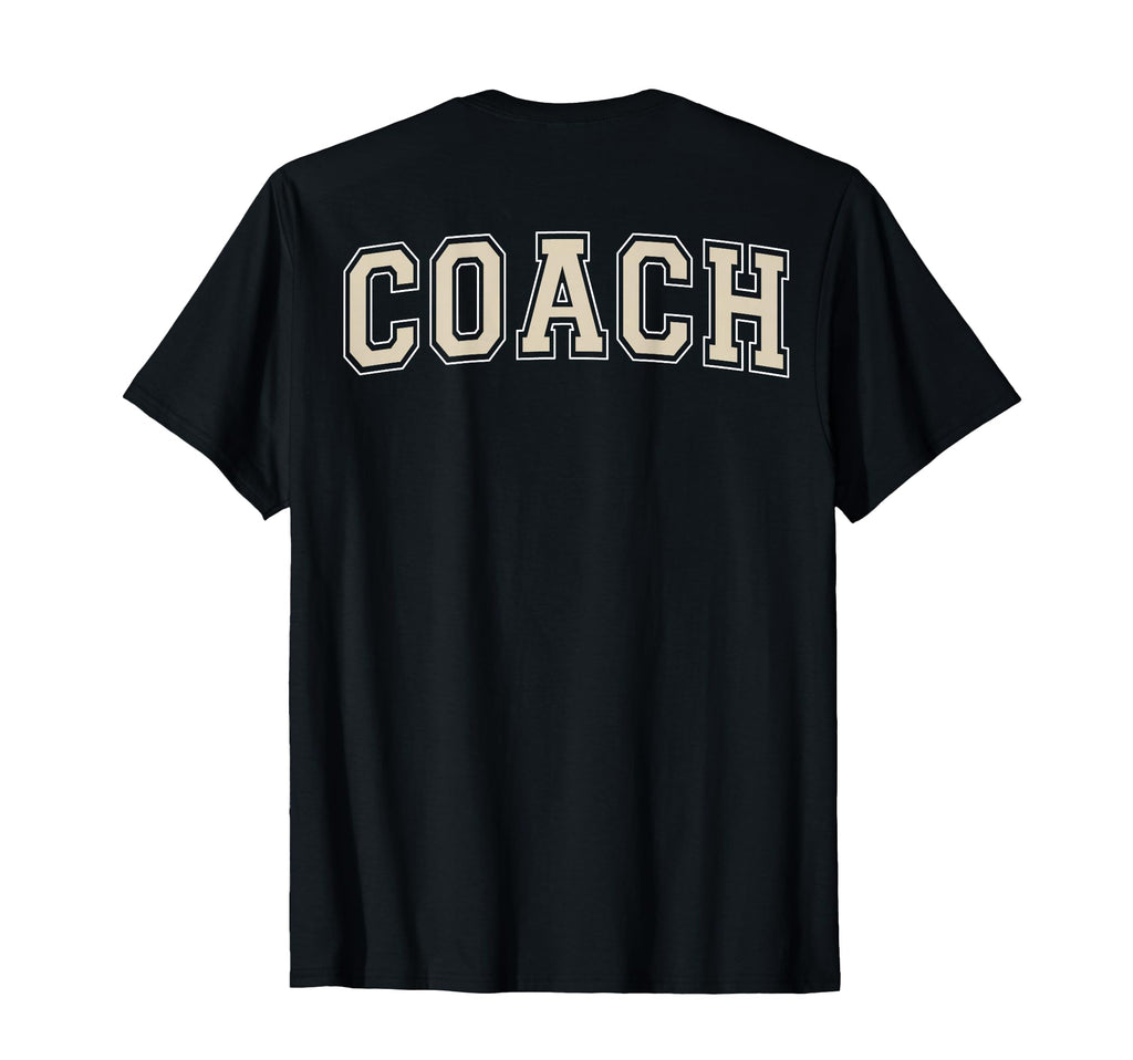 Coach Sports Trainer Ivory And White T-Shirt - Novelty Apparel for Adults