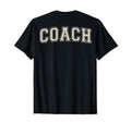 Coach Sports Trainer Ivory And White T-Shirt - Novelty Apparel for Adults